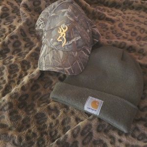 Carhartt beanie, browning hat